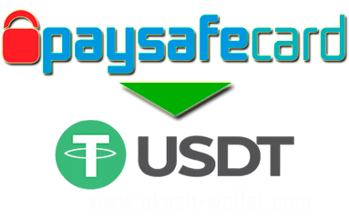 Paysafecard in USDT tauschen – Jetzt starten