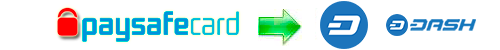 Wechselkurse Paysafecard zu Dash, Paysafecard zu DASH.