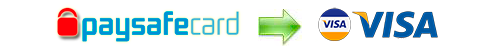 Wechselkurse Paysafecard zu Visa EUR, Paysafecard zu Visa USD.