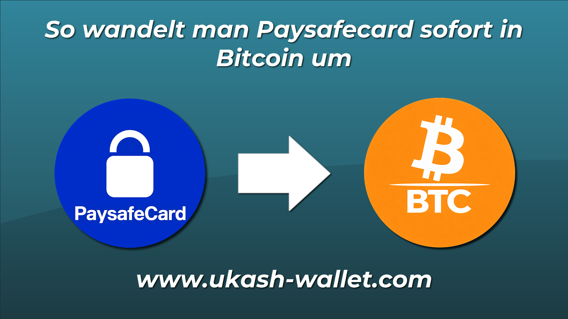 Paysafecard in Bitcoin umtauschen – BTC sofort kaufen ohne Registrierung