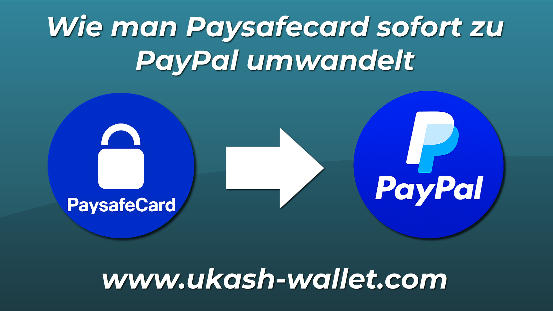 Paysafecard zu PayPal umwandeln Anleitung