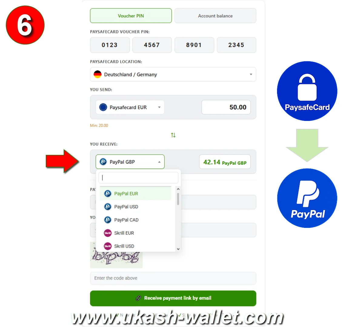 Choose your PayPal payout currency - USD, EUR, GBP or CAD