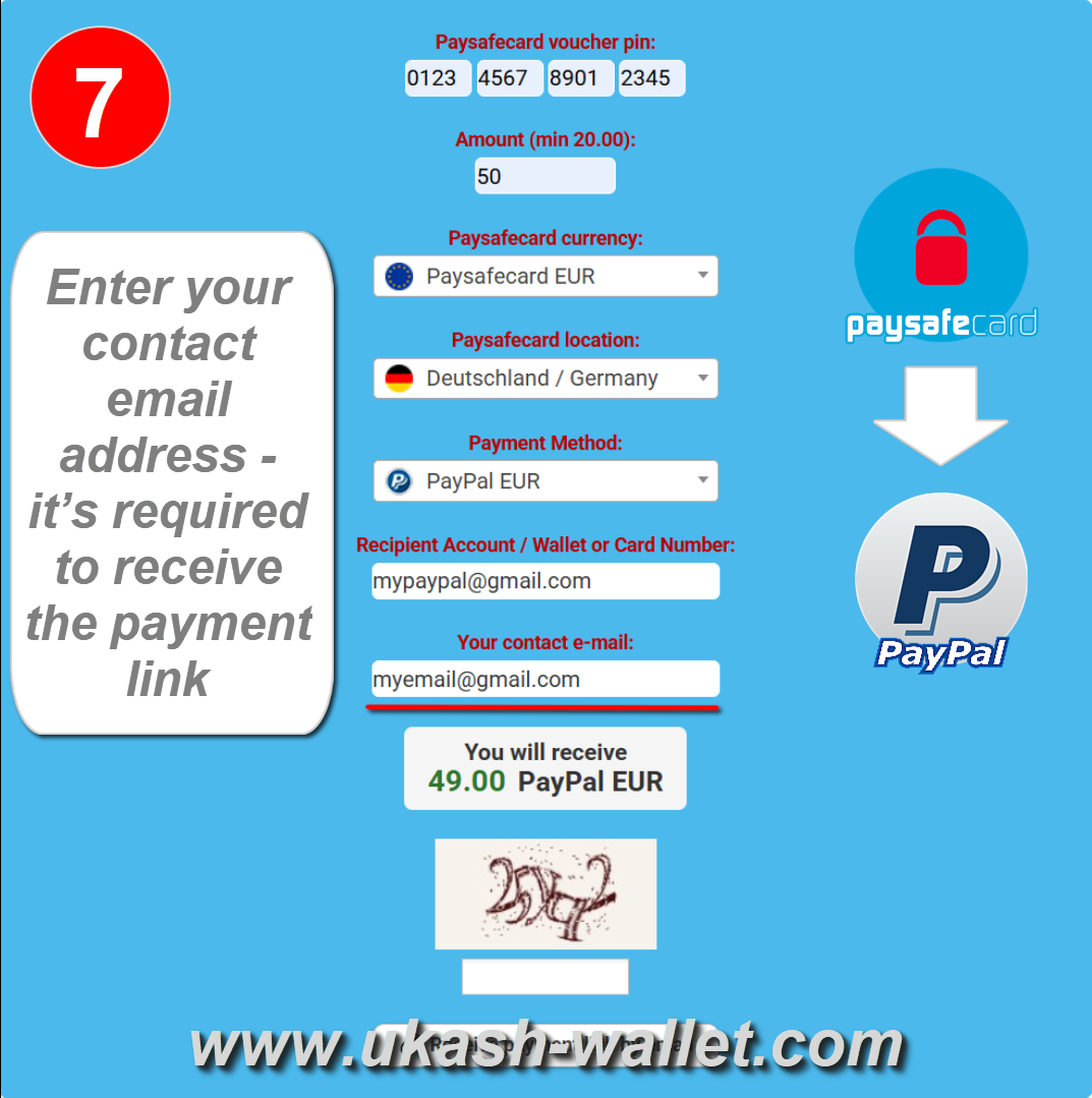 Add a Contact Email