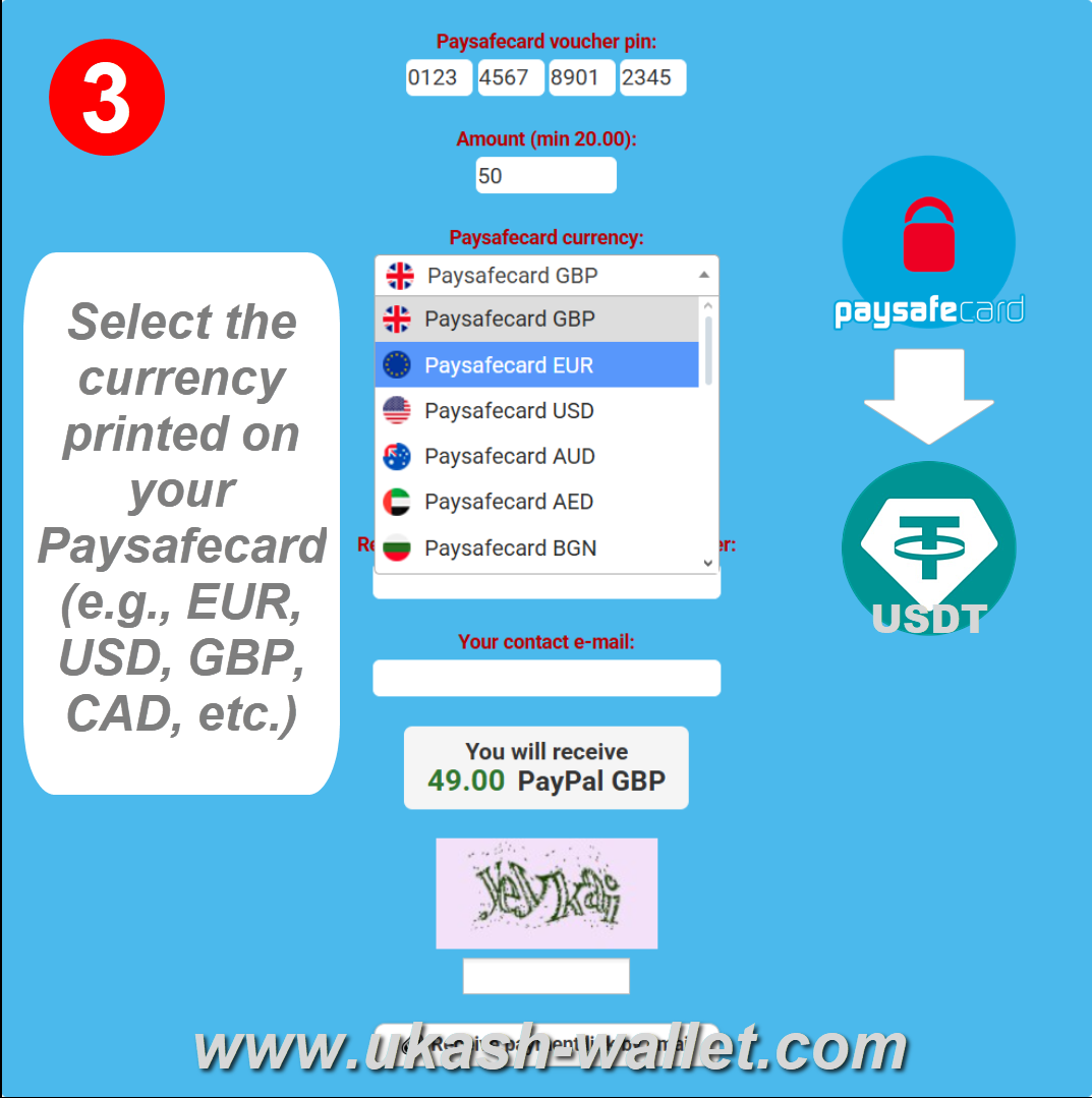 Select the Voucher Currency