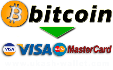 How to exchange Bitcoin to Visa or MasterCard instantly?