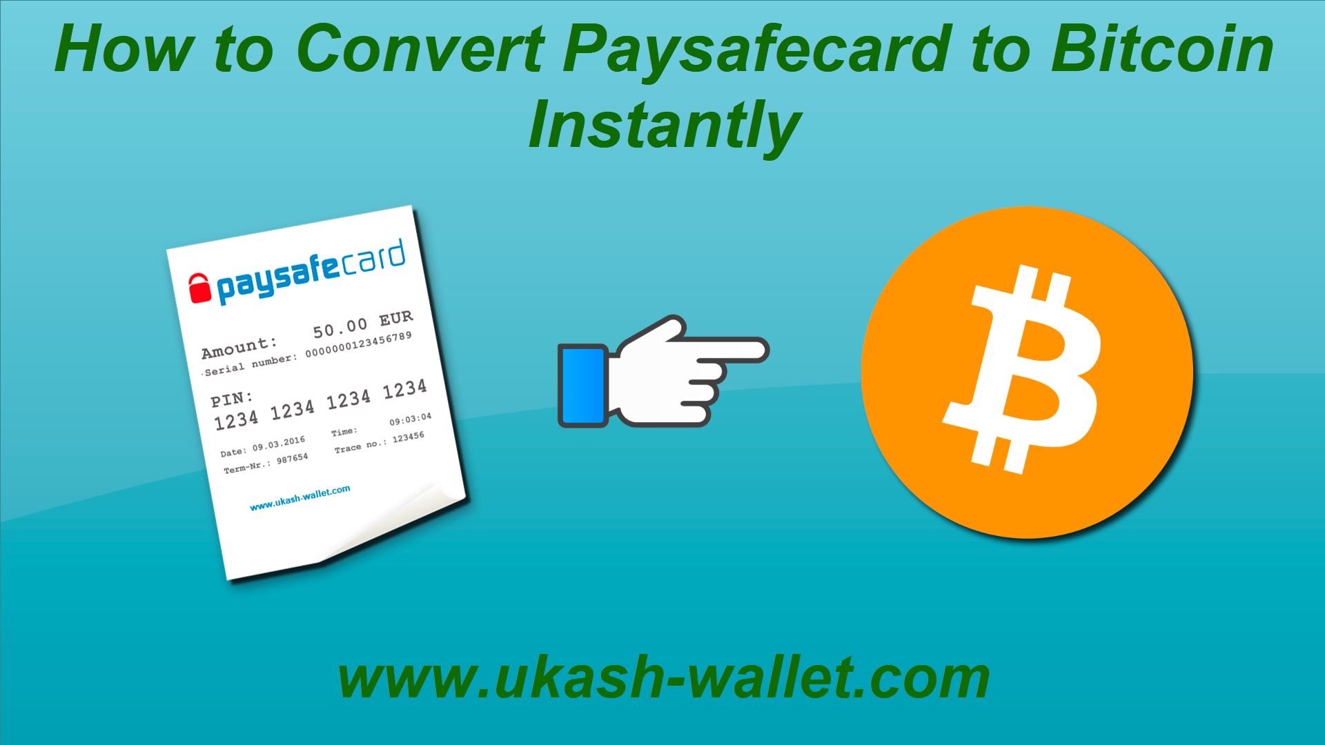 Paysafecard to Bitcoin exchange – convert Paysafecard voucher to BTC instantly