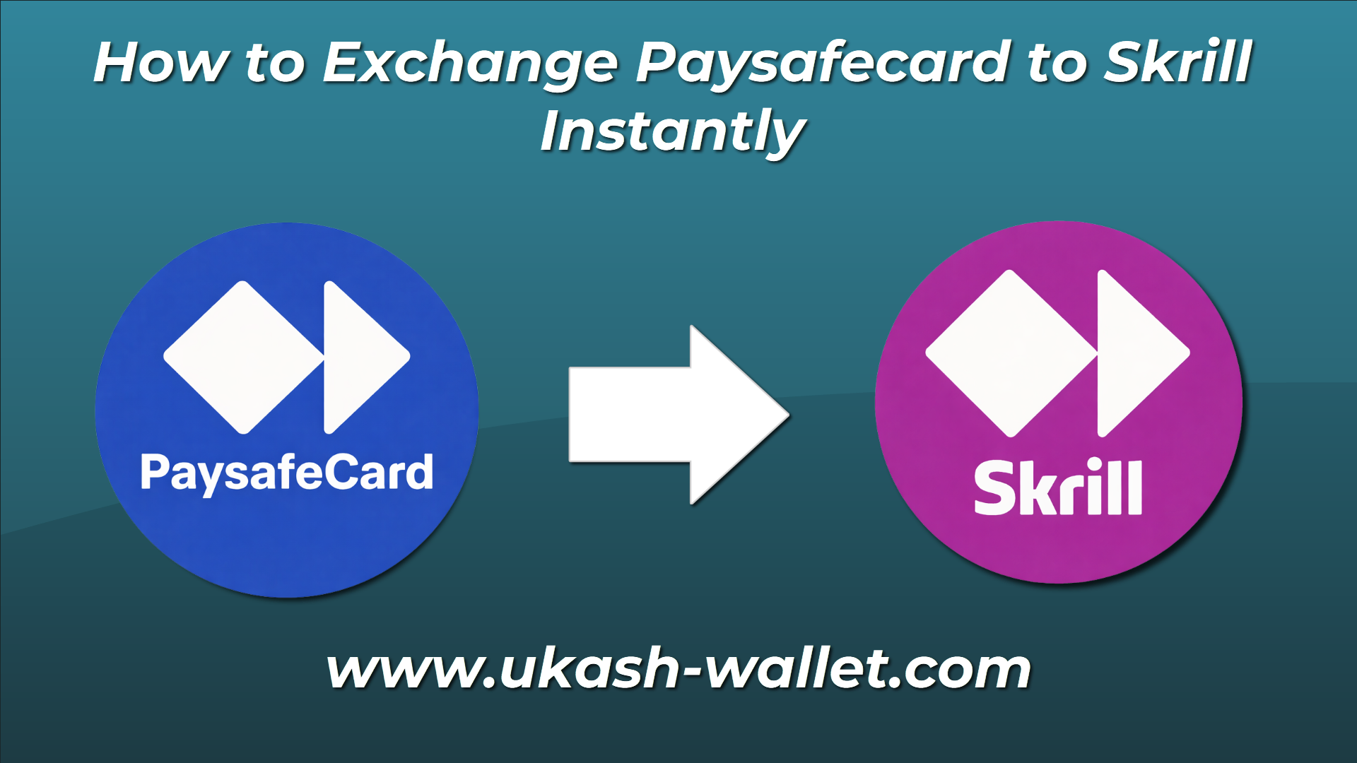 How to exchange Paysafecard to Skrill EUR, Skrill USD?